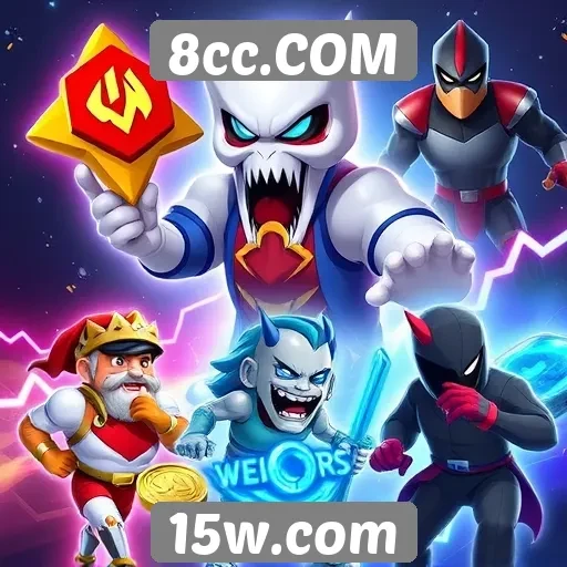 Comparação de jogos populares disponíveis no 8cc.COM